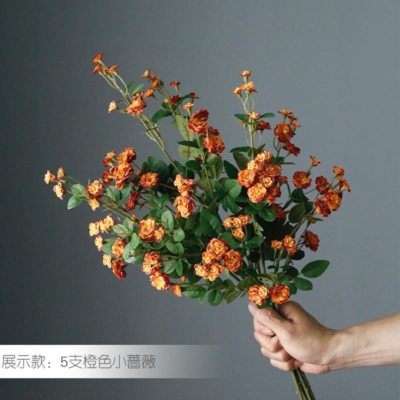 73CM Artificial Rose Silk Flowers Wedding Decoration Bouquet Home Decor