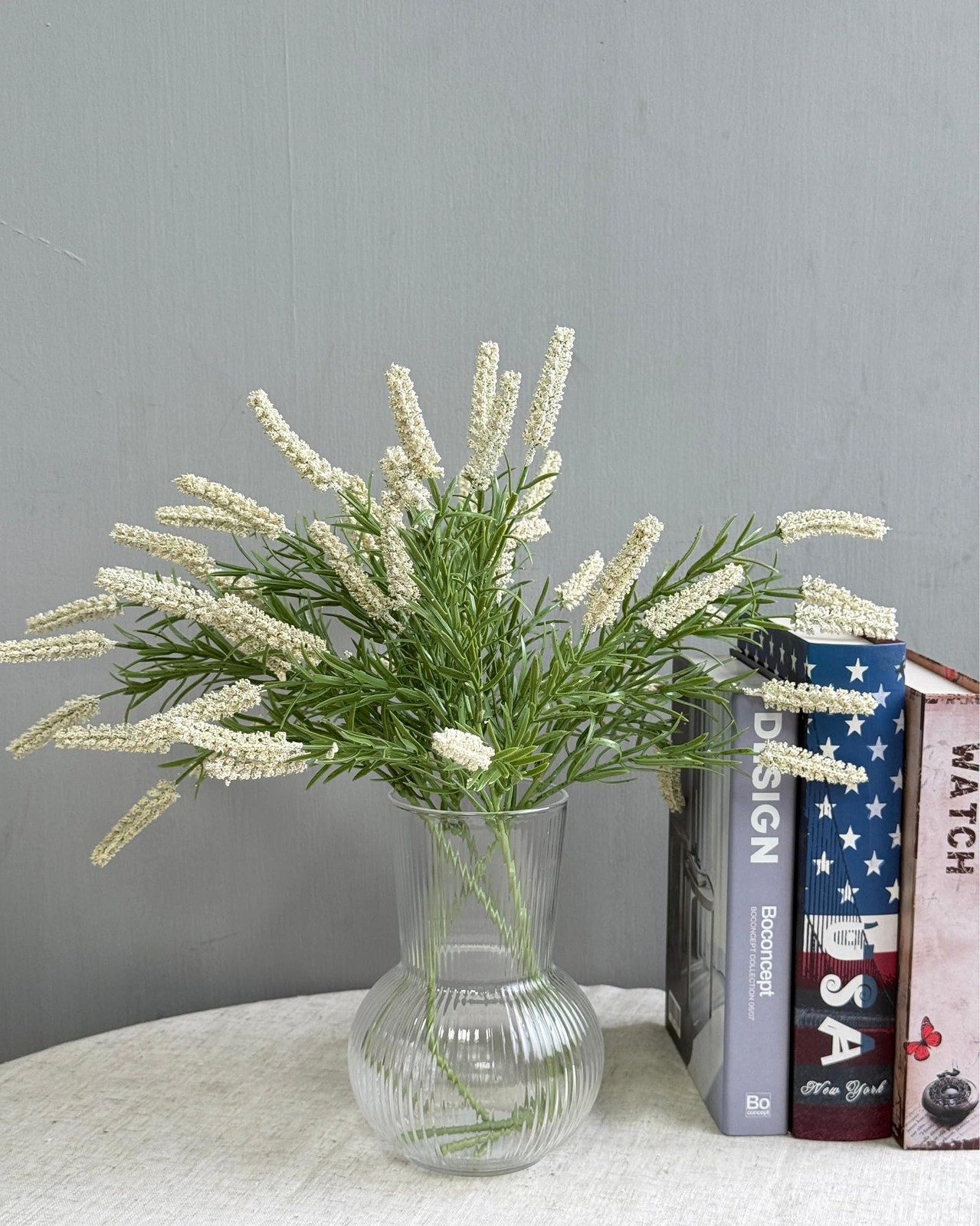 5Pcs Artificial Sage Dog Tail Grassy Faux Grass Plant Indoor Home Decorative …
