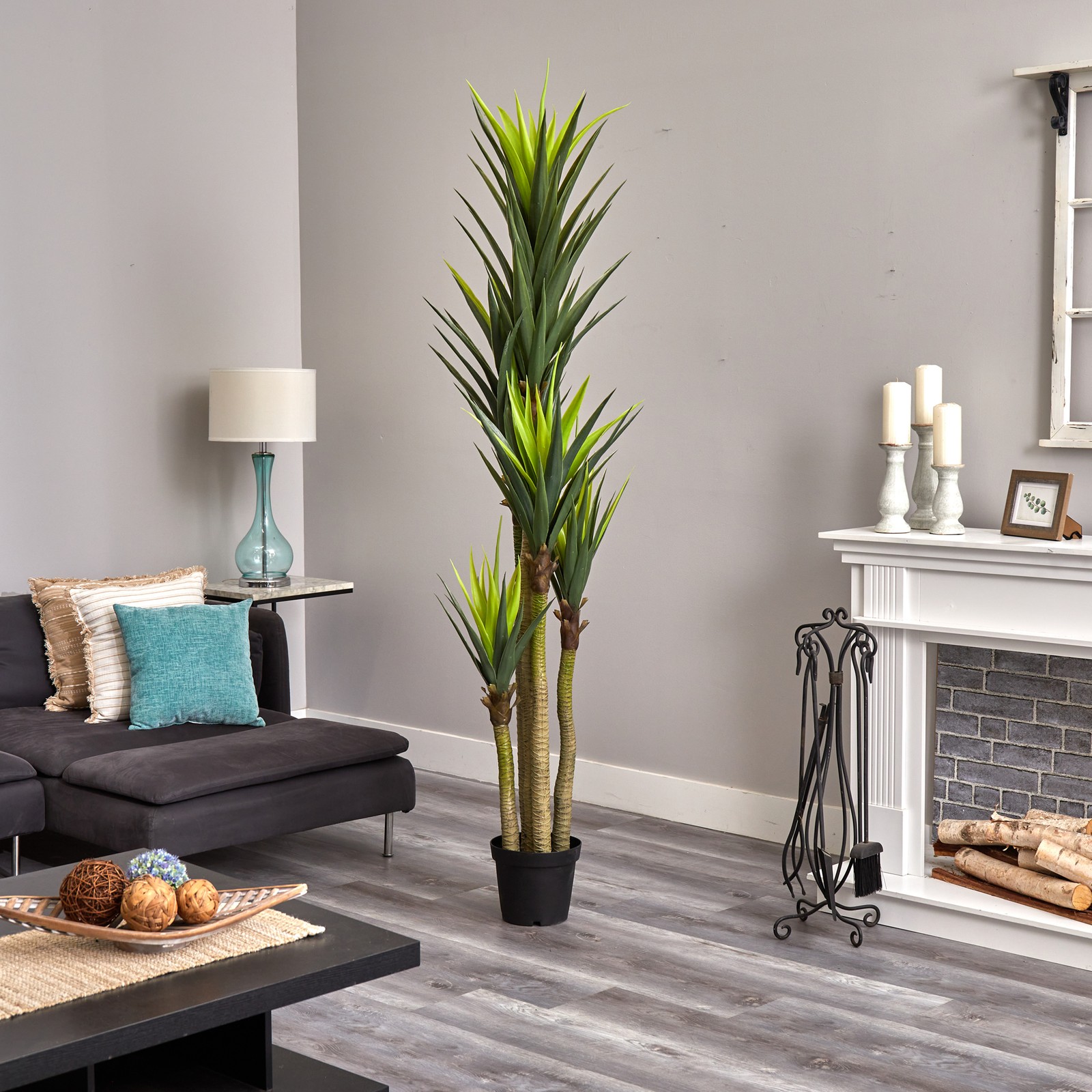 Nearly Natural Dracaena Artificial Plant in Green