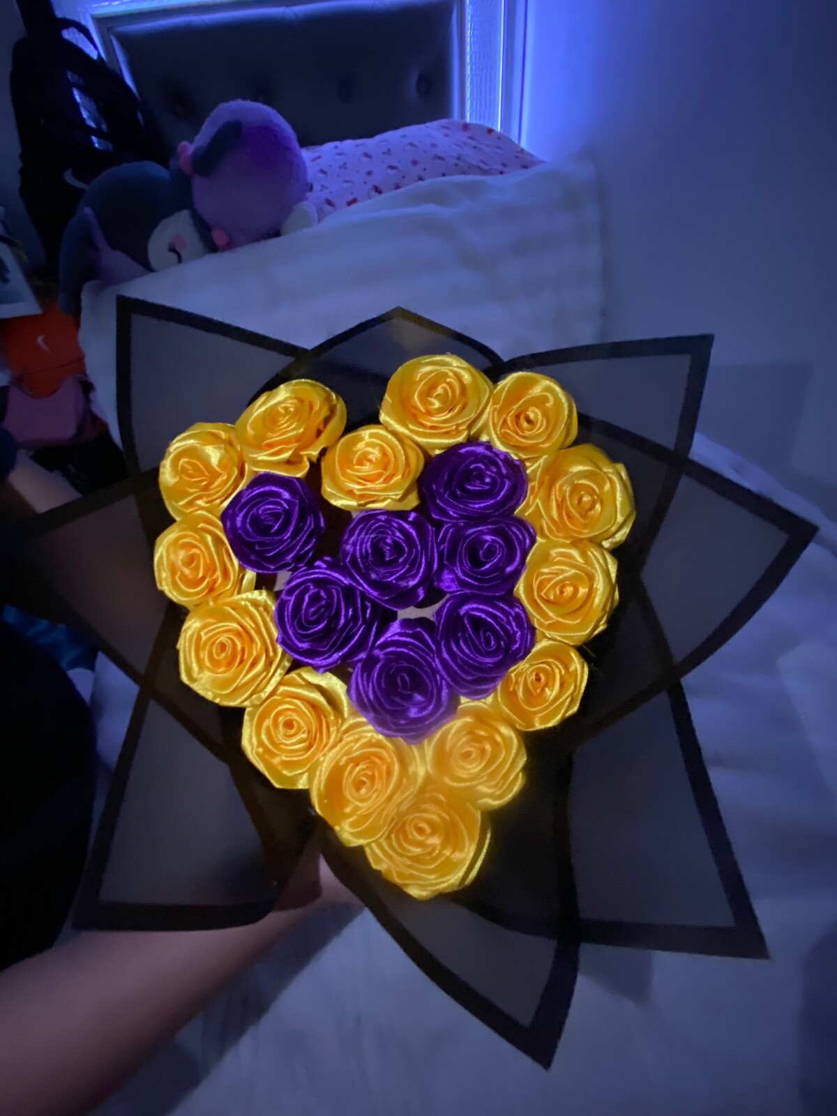 12 Flores Artificiales Rosas De Seda Ramo De Novia Nupcial Falso, Rojo Oscuro