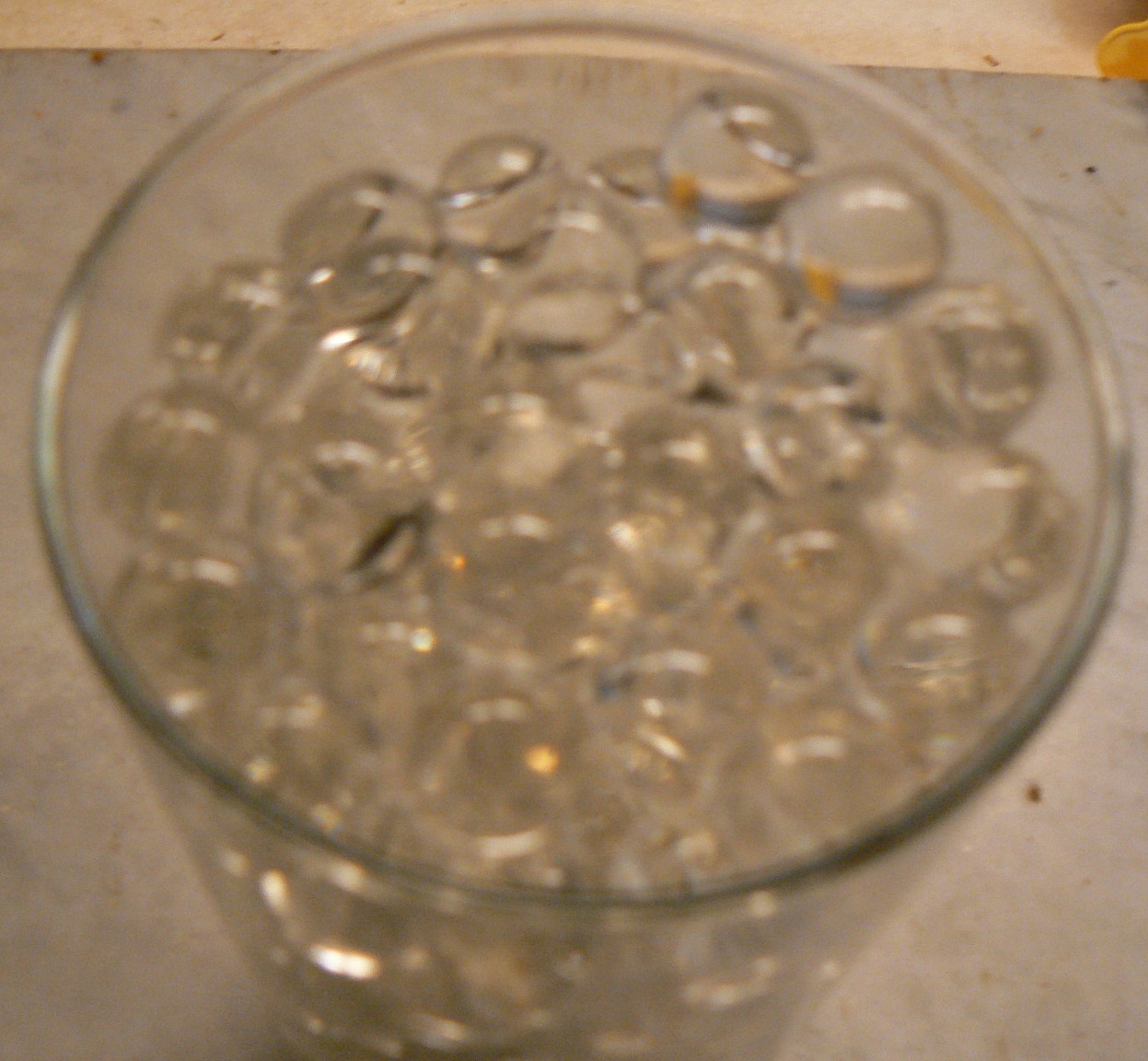 Water Pearl Beads-Vase Filler Flowers, Bulbs-Clear- Just add water to swell