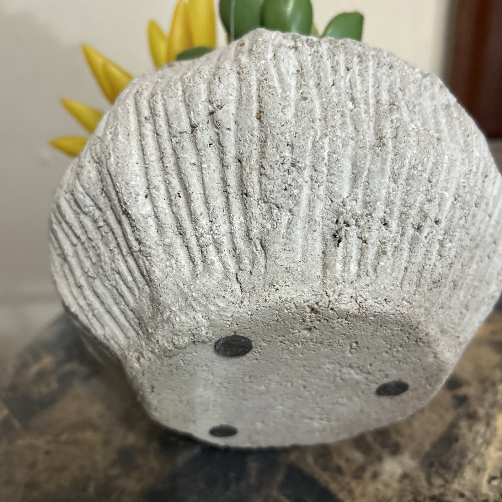 3 Pcs Faux Succulent Artificial Plant Plastic in Heavy Pot 8″H x 7″W 5A