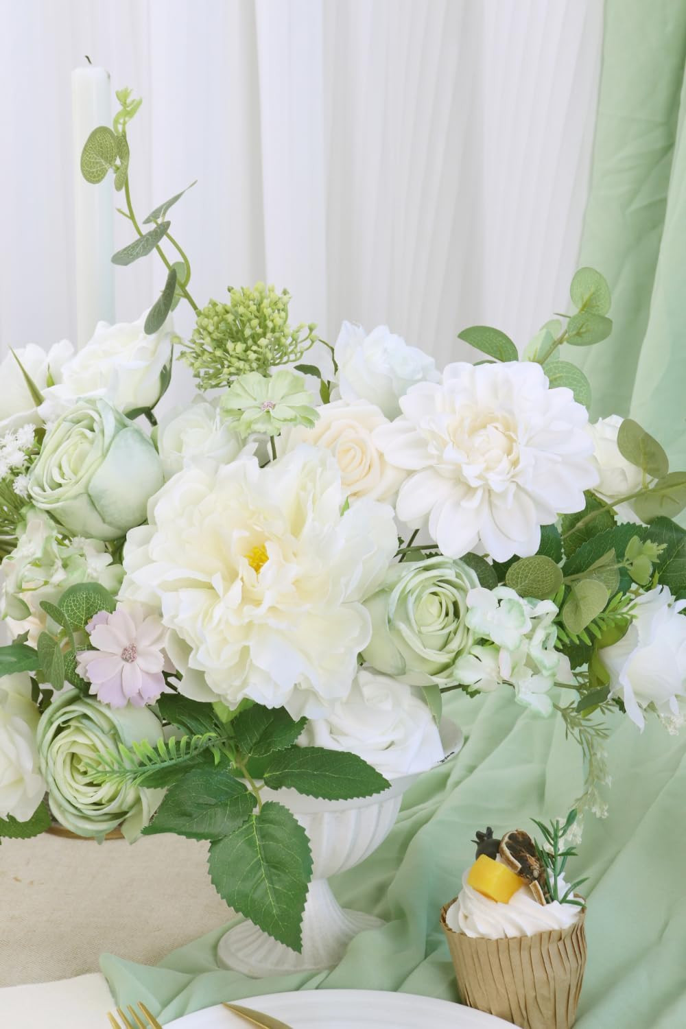 Artificial Flower Combination Box Set Artificial Flower Loose Leaves and Stems D