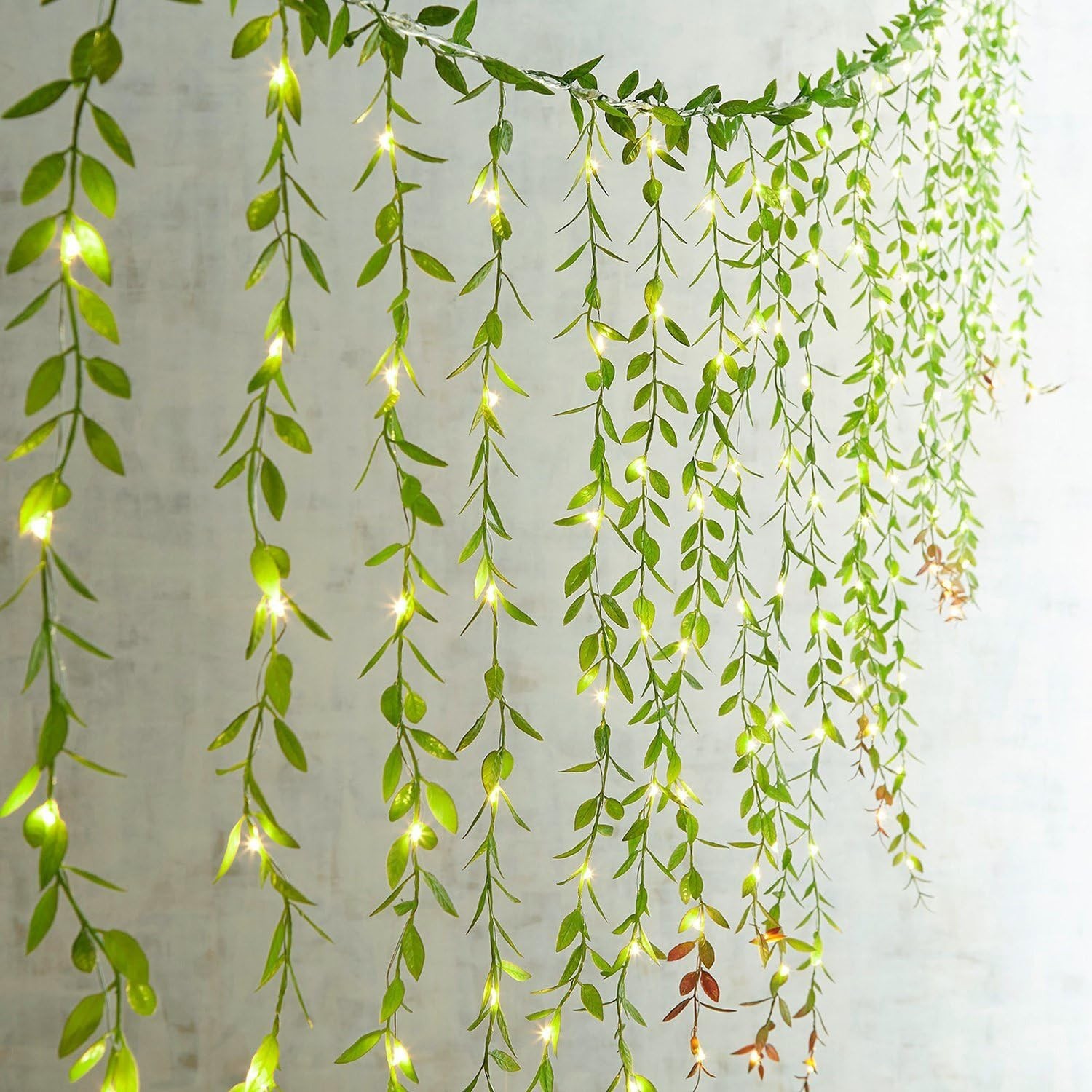 Naturalistic 6PCS Artificial Greenery Vines – Durable Decor for Any Occasion
