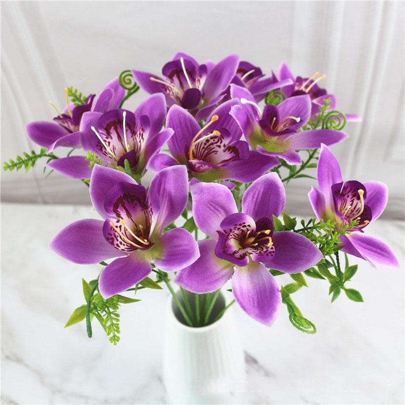 10PCS Artificial Small Catalan Flowers Wedding Home Table Hotel Decors