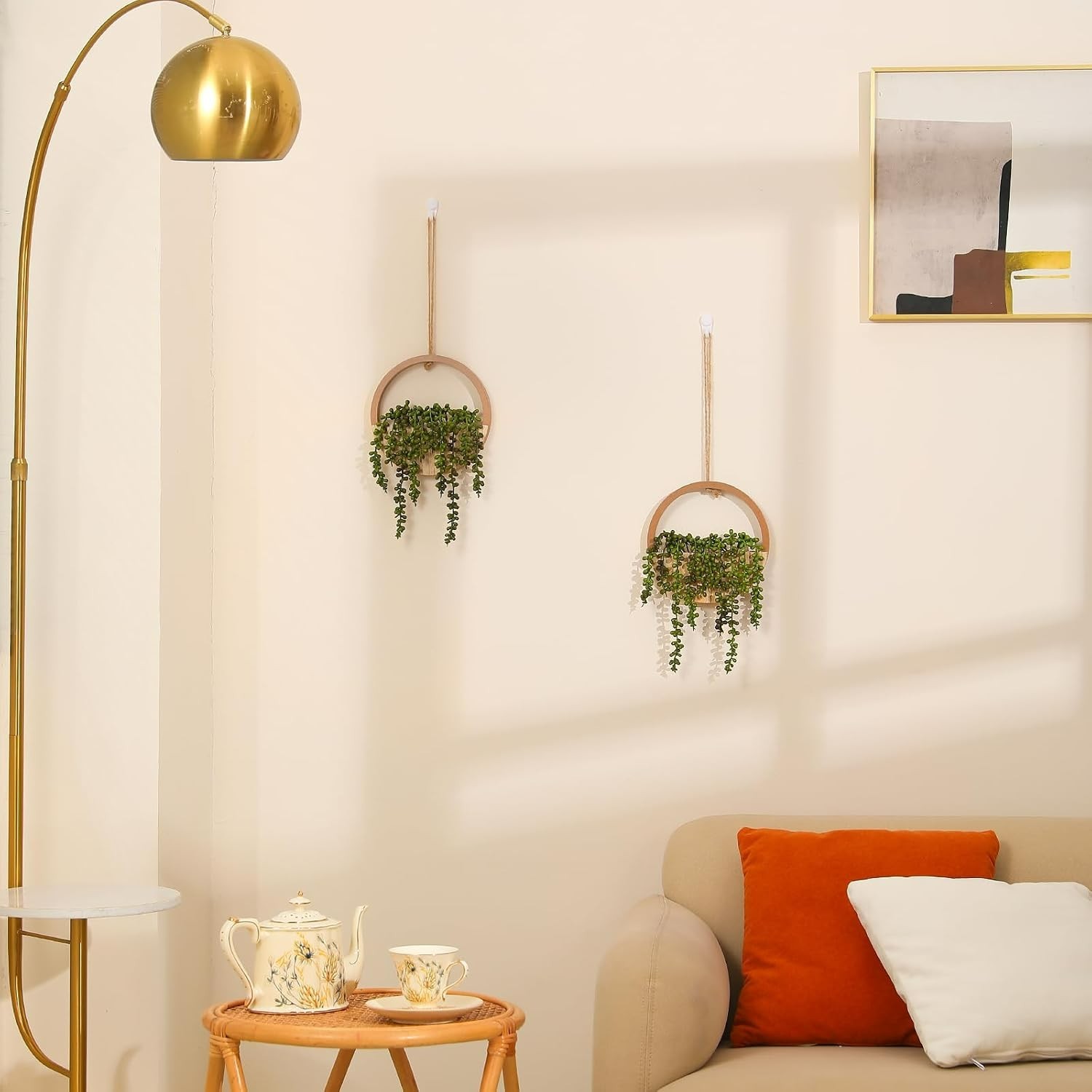 Realistic String of Pearls Hanging Plants – Perfect for Home & Office Decoration