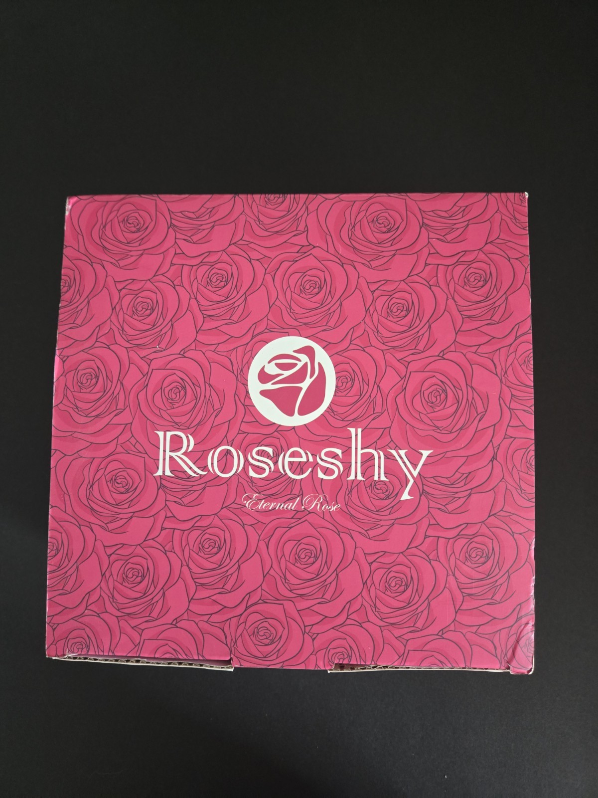 28pcs Red Forever Preserved Roses in Heart Shape Gift Box