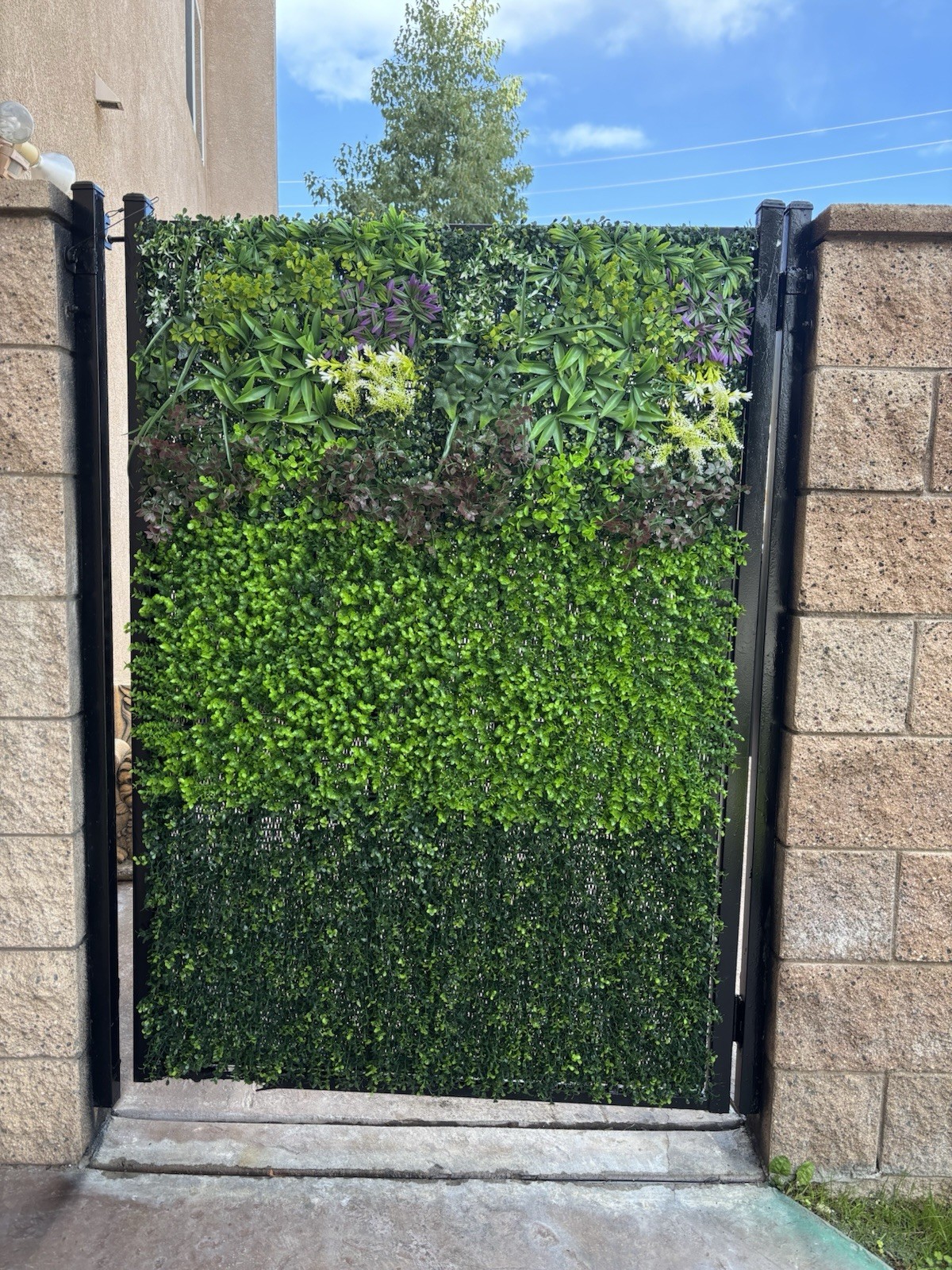 2 X 20″x20″ Artificial Faux Leaf Fence Screen Wall Decor Panel Decor JQDP01