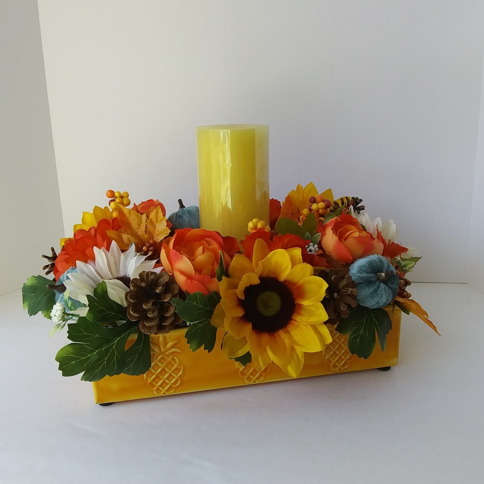 HandmadeThanksgiving Floral Centerpiece Fall Floral Arrangement Fall Decor