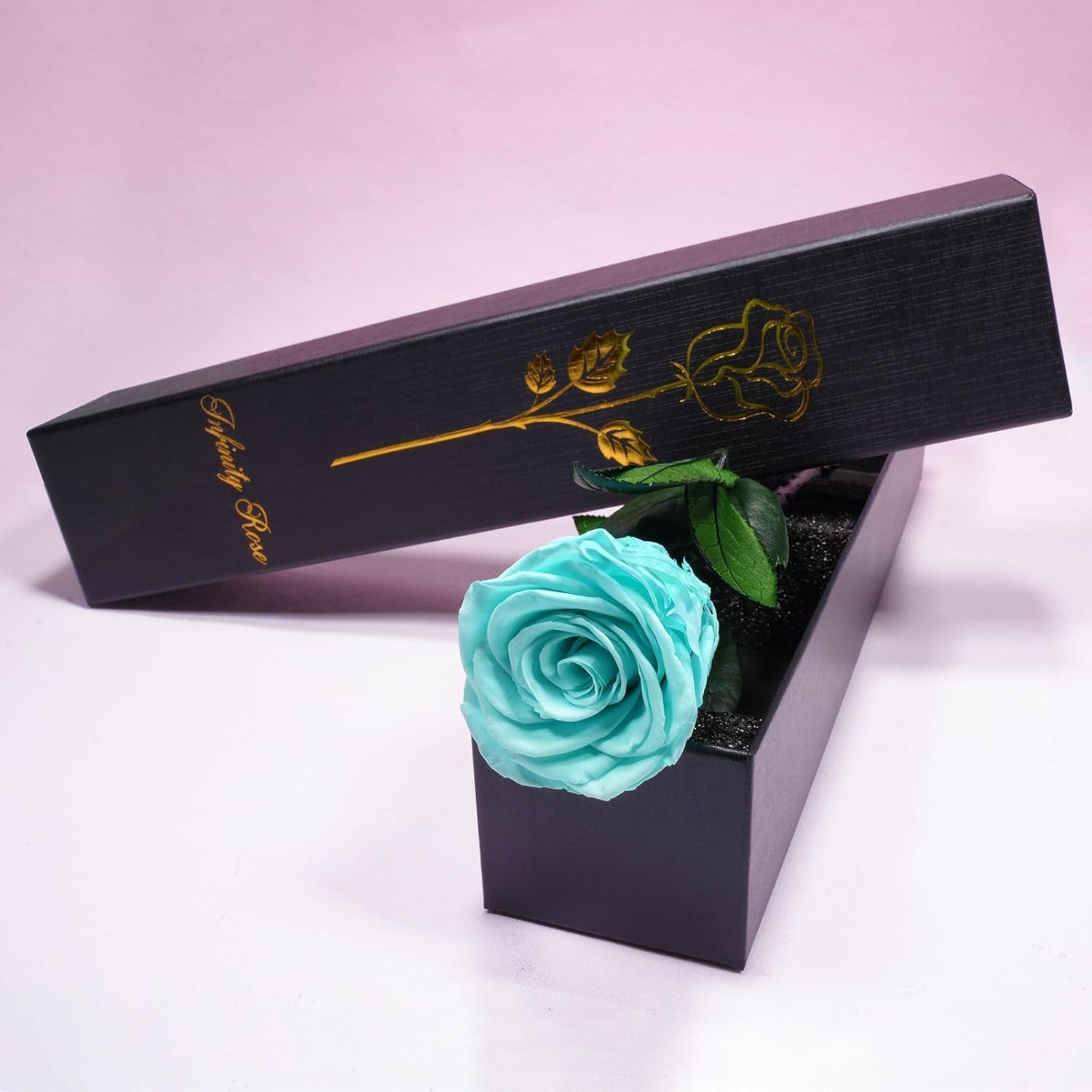 Real Preserved Rose Flower Gift for Women, Birthday, Anniversary, Mom, Gift f…