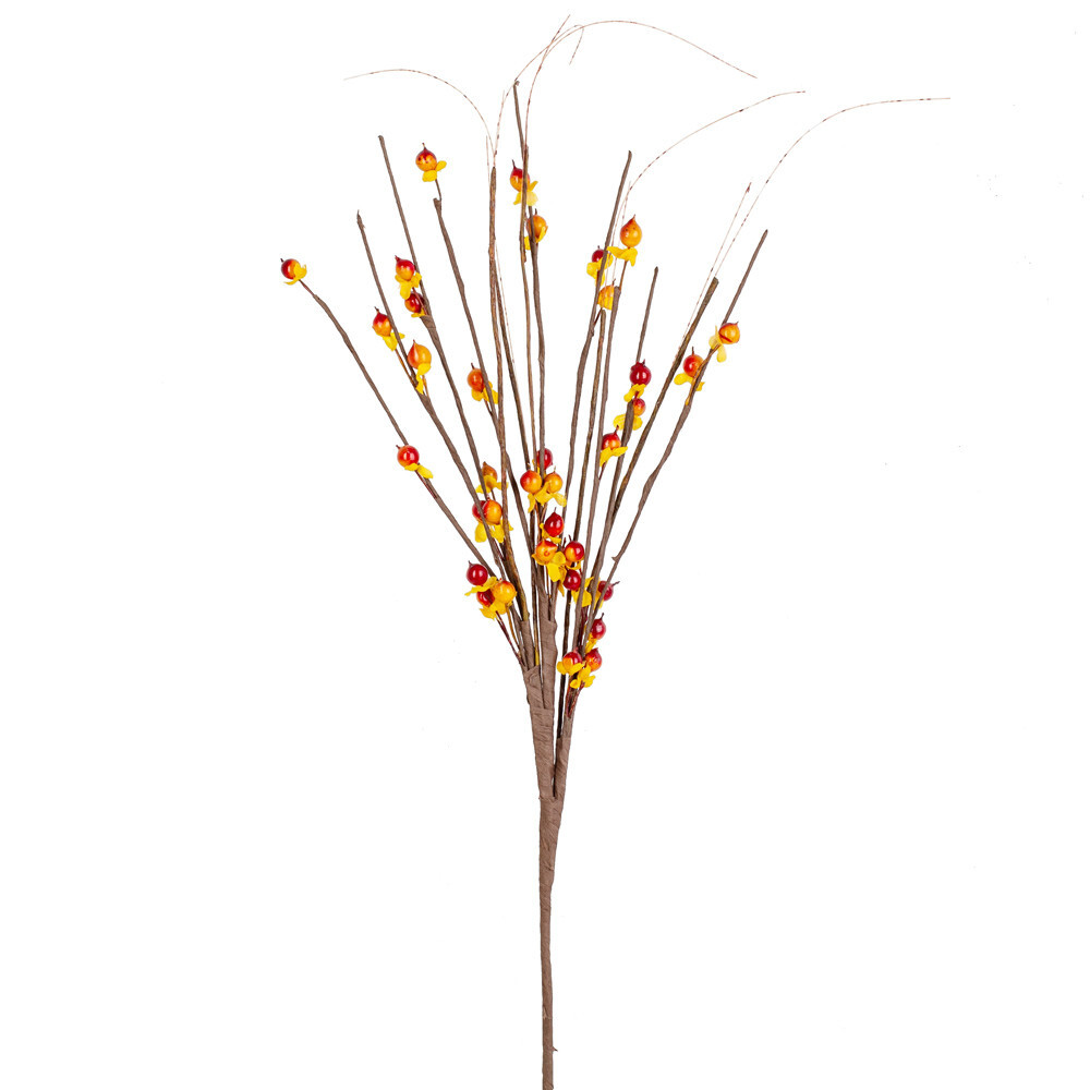 Set of 4 Wispy Artificial Bittersweet 36″ Floral Sprays