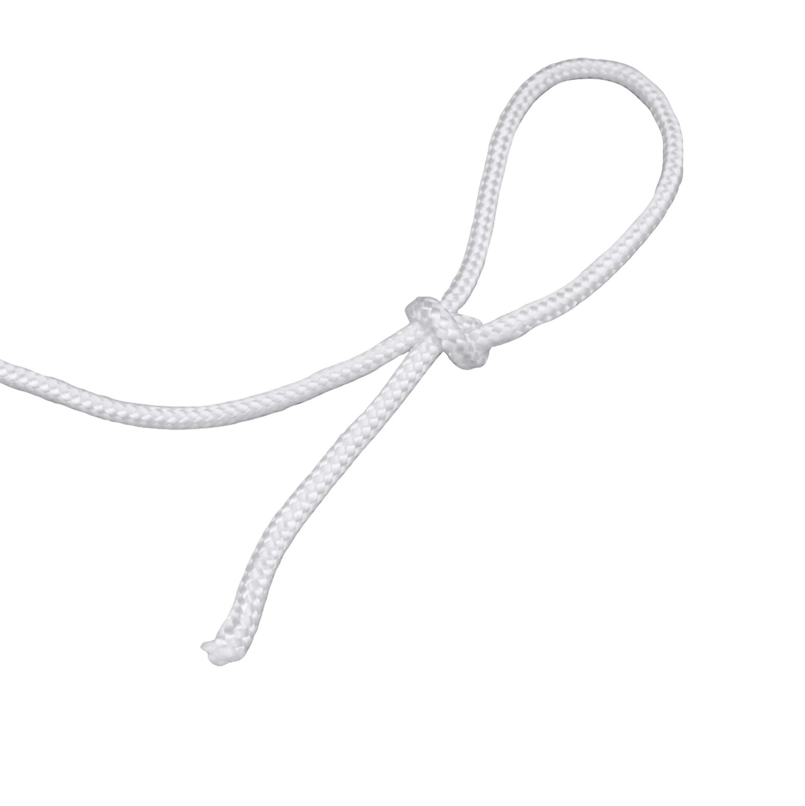 100′ UV Resistant White Rope 2-Pack, Ideal for Flag Poles, Clotheslines, Camping