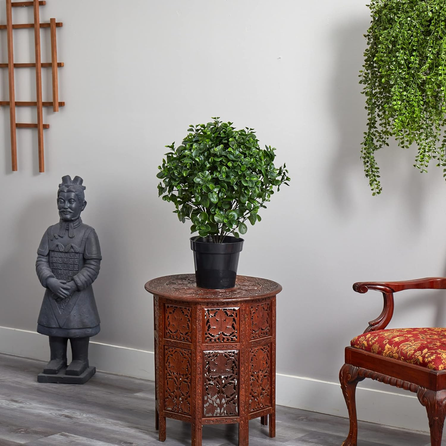 28″ UV Resistant Peperomia Plant for Indoor/Outdoor Decor