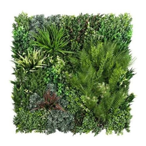 Vistafolia Artificial Green Wall Panel Faux Ivy Hedge Privacy Screen 39” x 39i