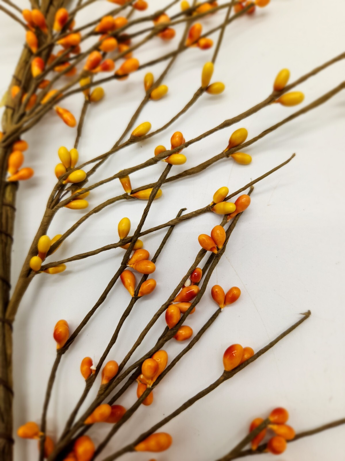 EV-1009R Pip Berry Garland in Orange & Mustard Color 54″ – 60″ Fall Garlands