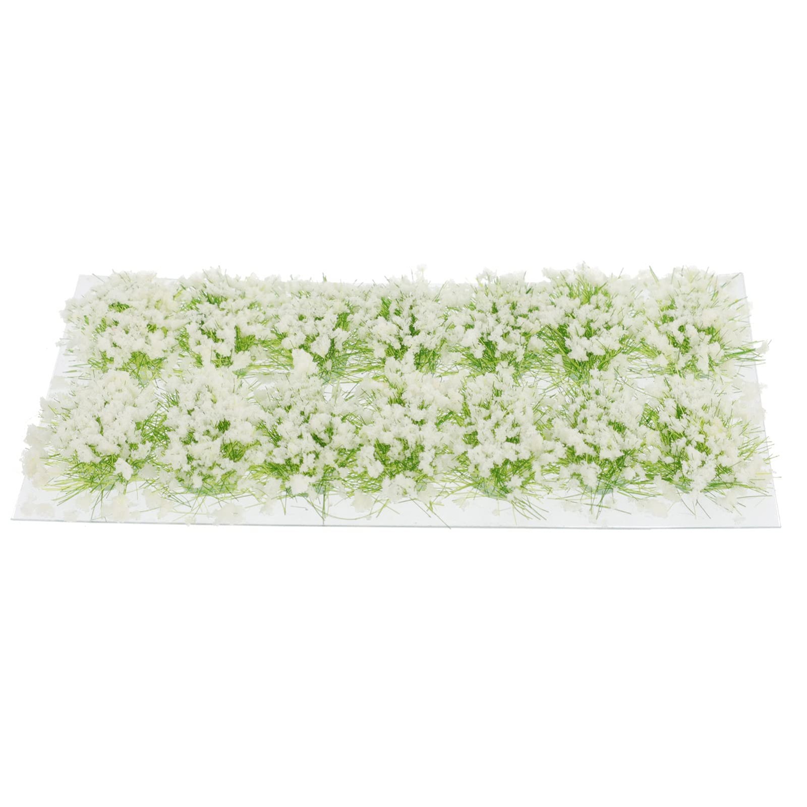 14pcs Miniature Flowers Cluster DIY Plants Vegetation Diorama Static Grass Tu…