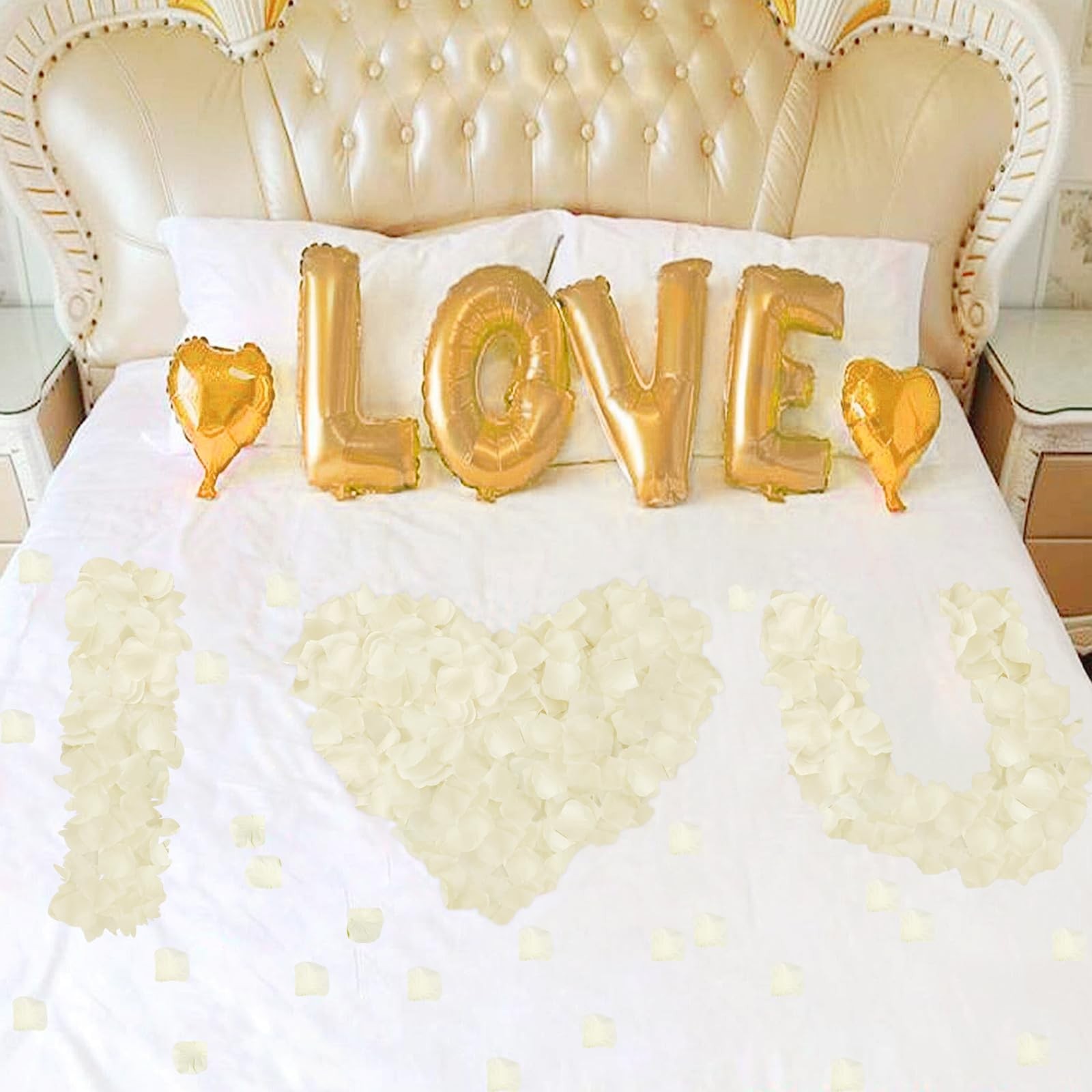 3000PCS Rose Petals for Romantic Night for Her Set Flowers Wedding Party Deco…