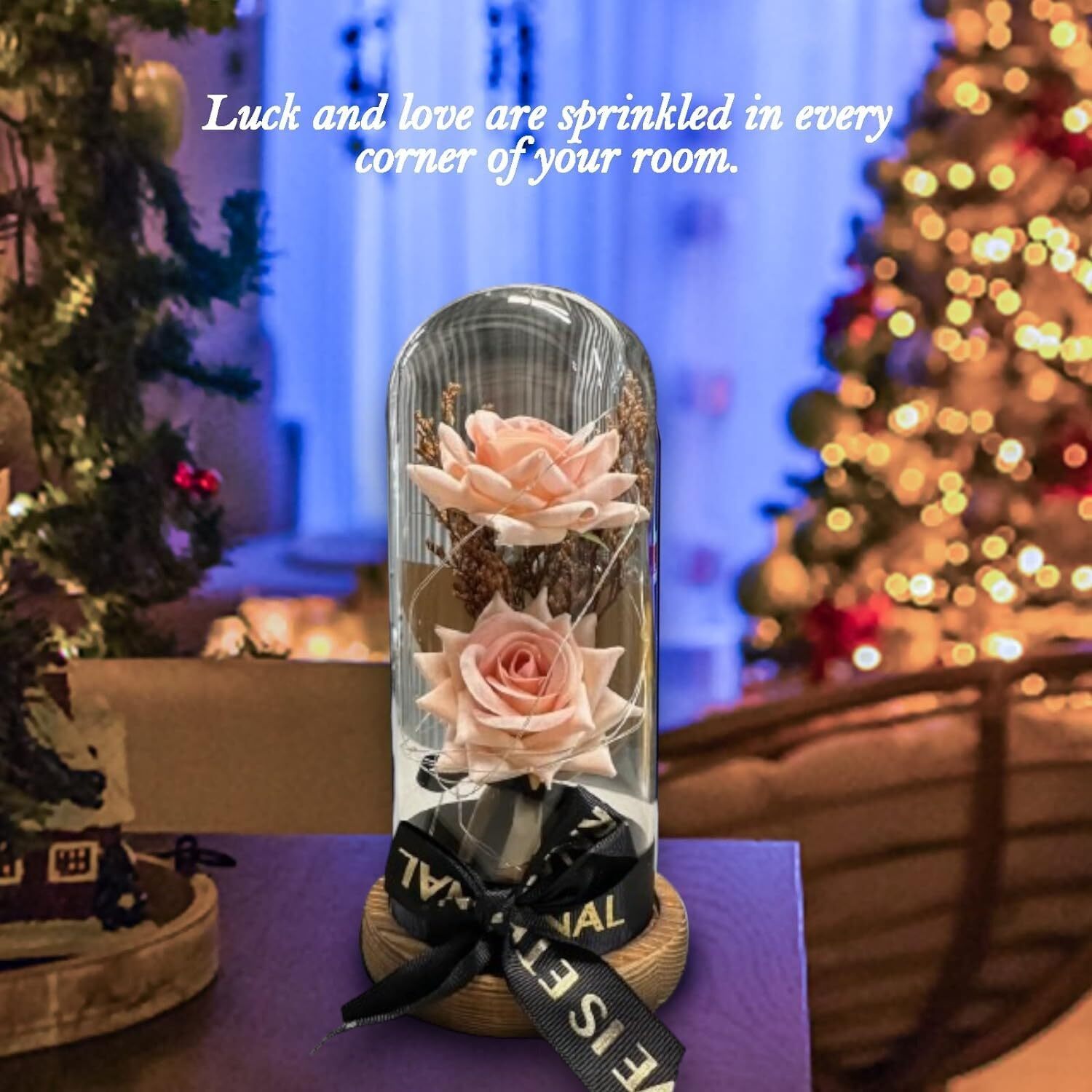 Preserved Rose Gifts for Women Forever Real Rose in Glass Dome Romantic Rose …