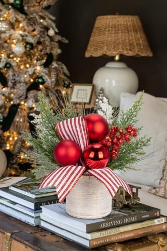 Small Christmas Tree 11” Artificial Mini Tabletop Christmas Tree Style 1
