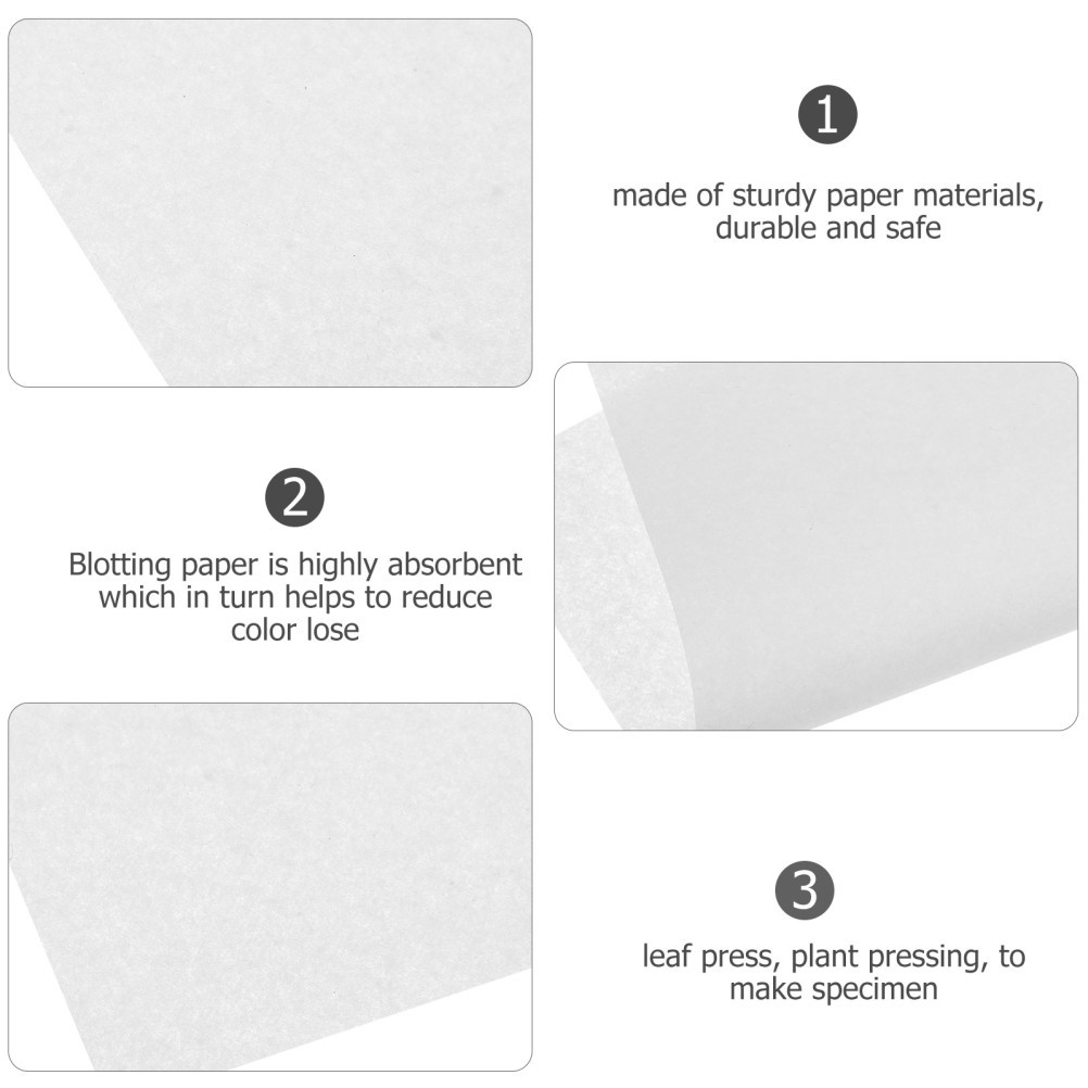 10Pcs Assorted Color Refill Flower Pressing Paper for DIY Specimen Tools