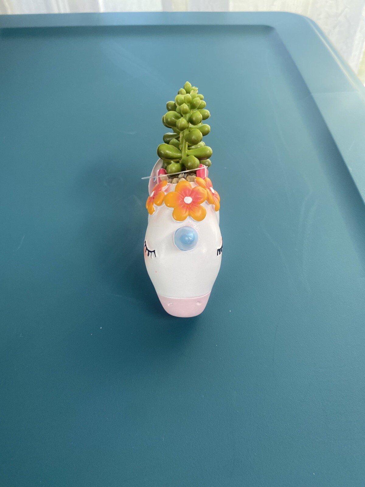Target 2021 Valentines Day Bullseye Playground Unicorn Faux Succulent *NWT*