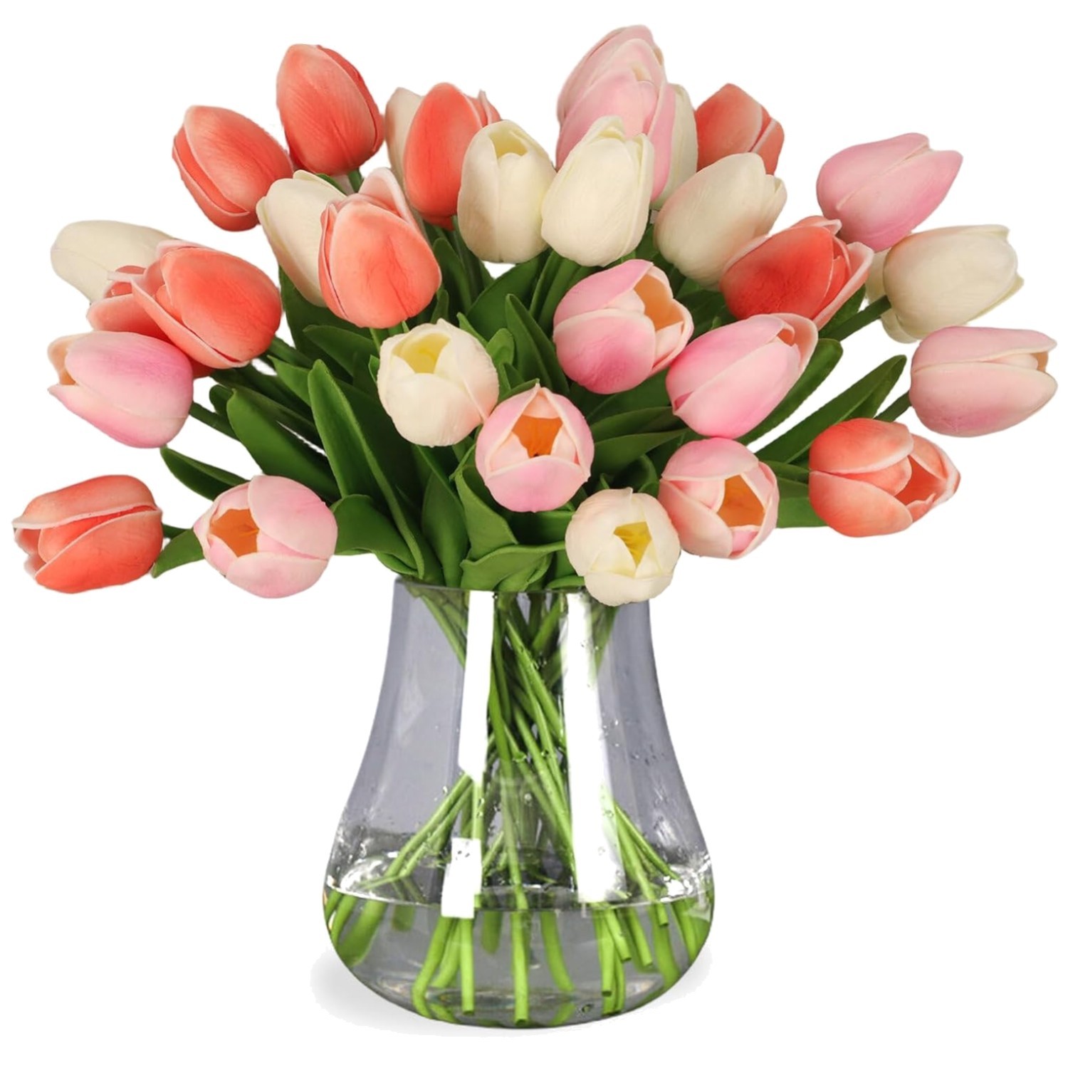 Elegant Faux Tulips Arrangements – Dining Room Decor