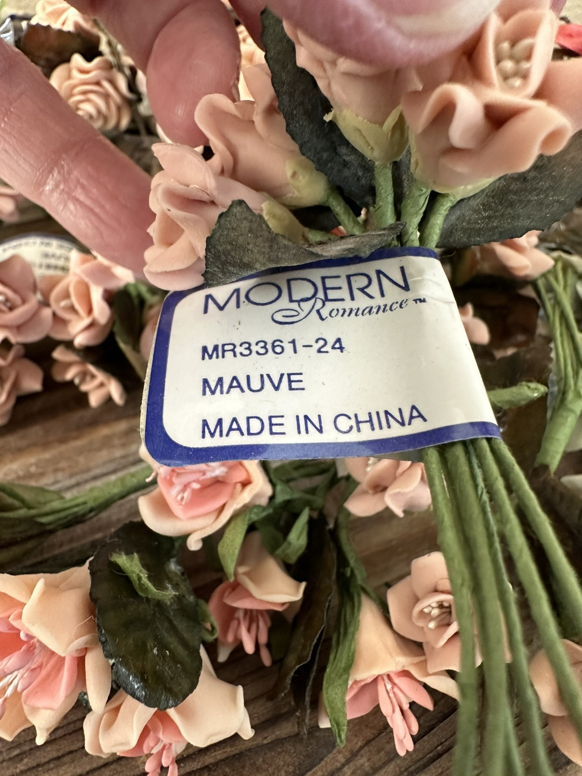 Vintage Miniature Modern Romance decorative Flower Bouquets, 18 Sets NEW