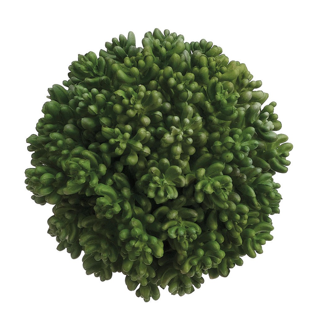 Succulent Ball Green Plastic – 4 1/2″ Dia