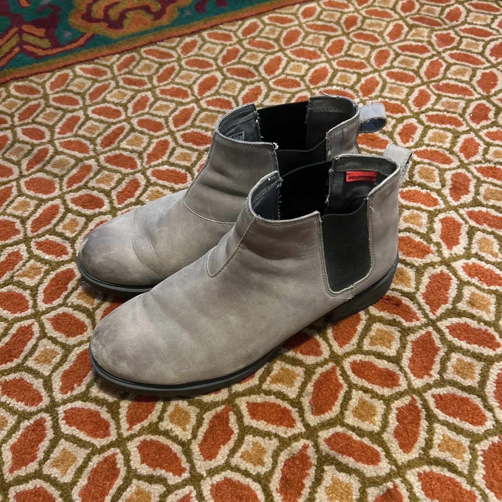 Sorel Gray Emelie II Waterproof Chelsea Boot Women Size 11