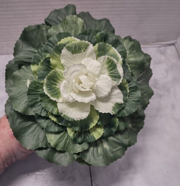 Mini rose artificial decorative cabbage. Silk Flowers