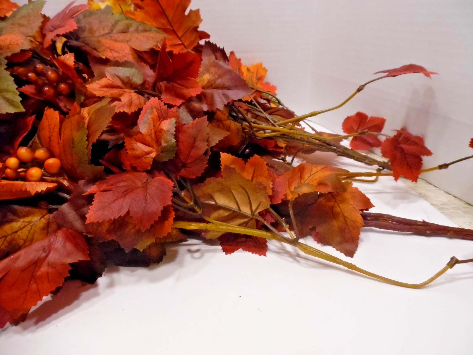 11 Fall Color Floral Stems Gently Used