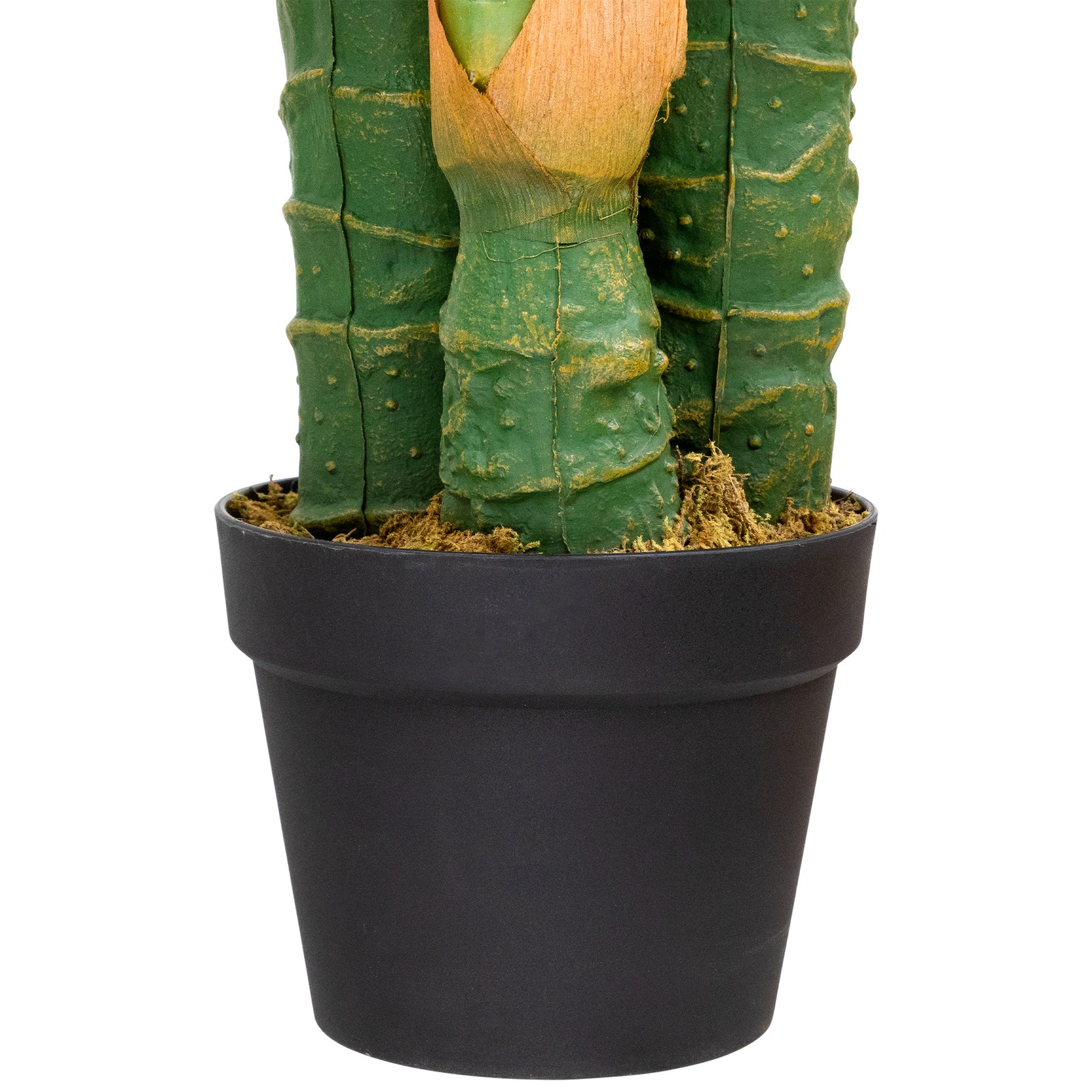 Northlight 49 Two Tone Green Wide Taro Leaf Artificial Potted Floor Plant