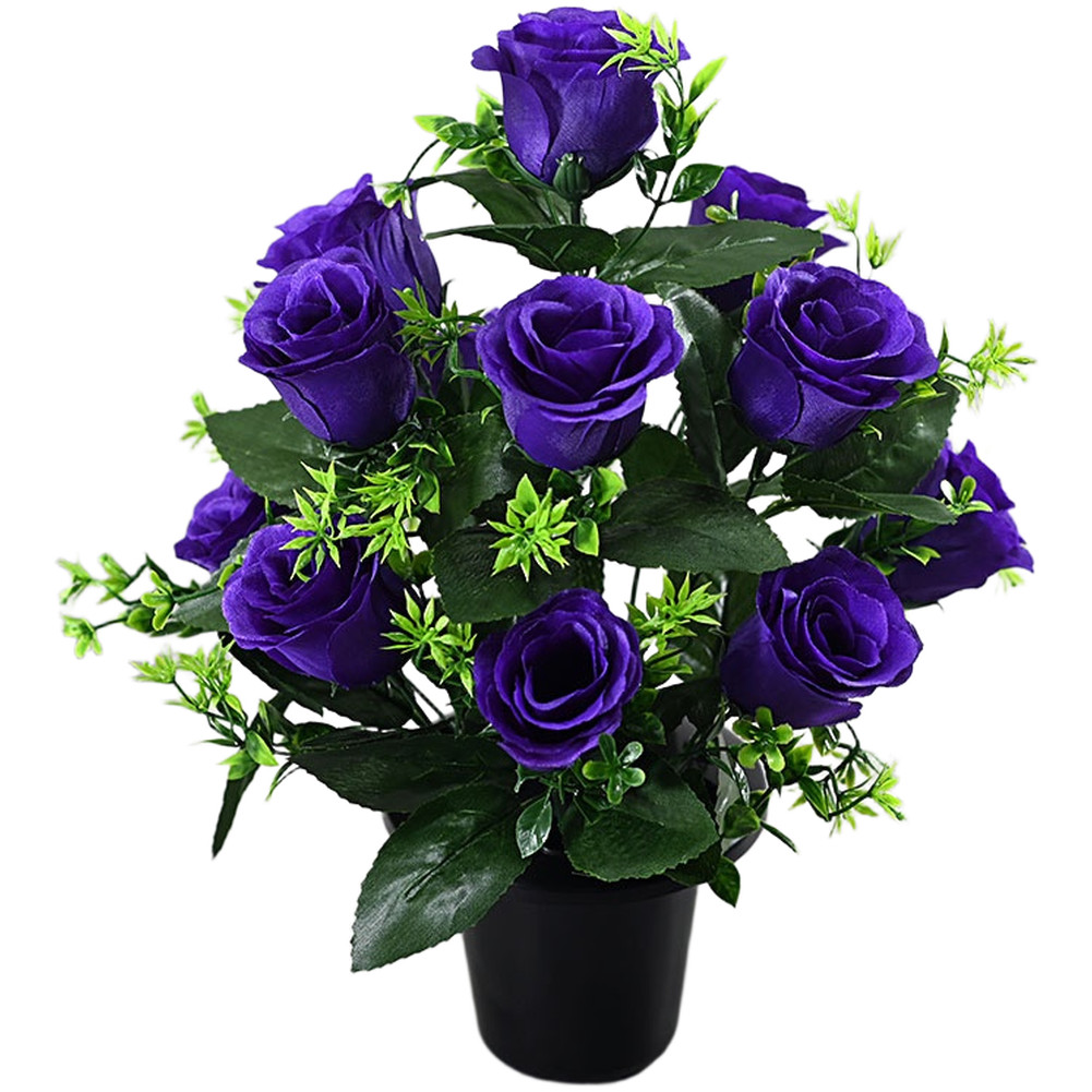 Indoor Use Only Artificial Roses with No Maintenance Required for Daily Display