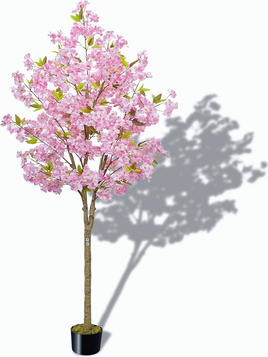 Luabue 6FT Cherry Blossom Tree Artificial Flower Trees Tall Artificial Plant