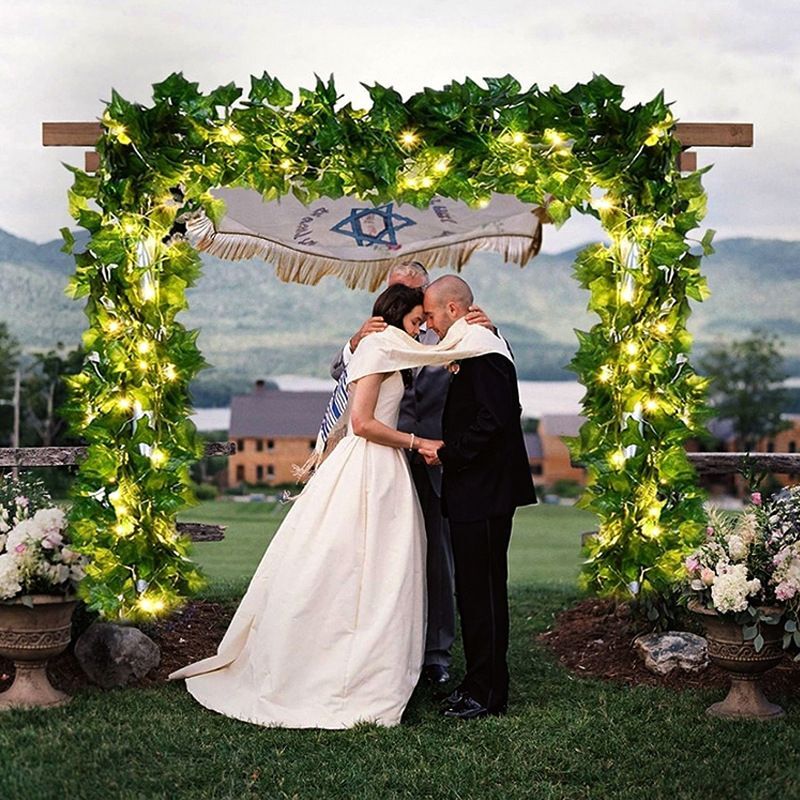 3pcs 210cm Artificial Ivy Vine Leaf Green Plant For Wedding Party Home Decor NEW