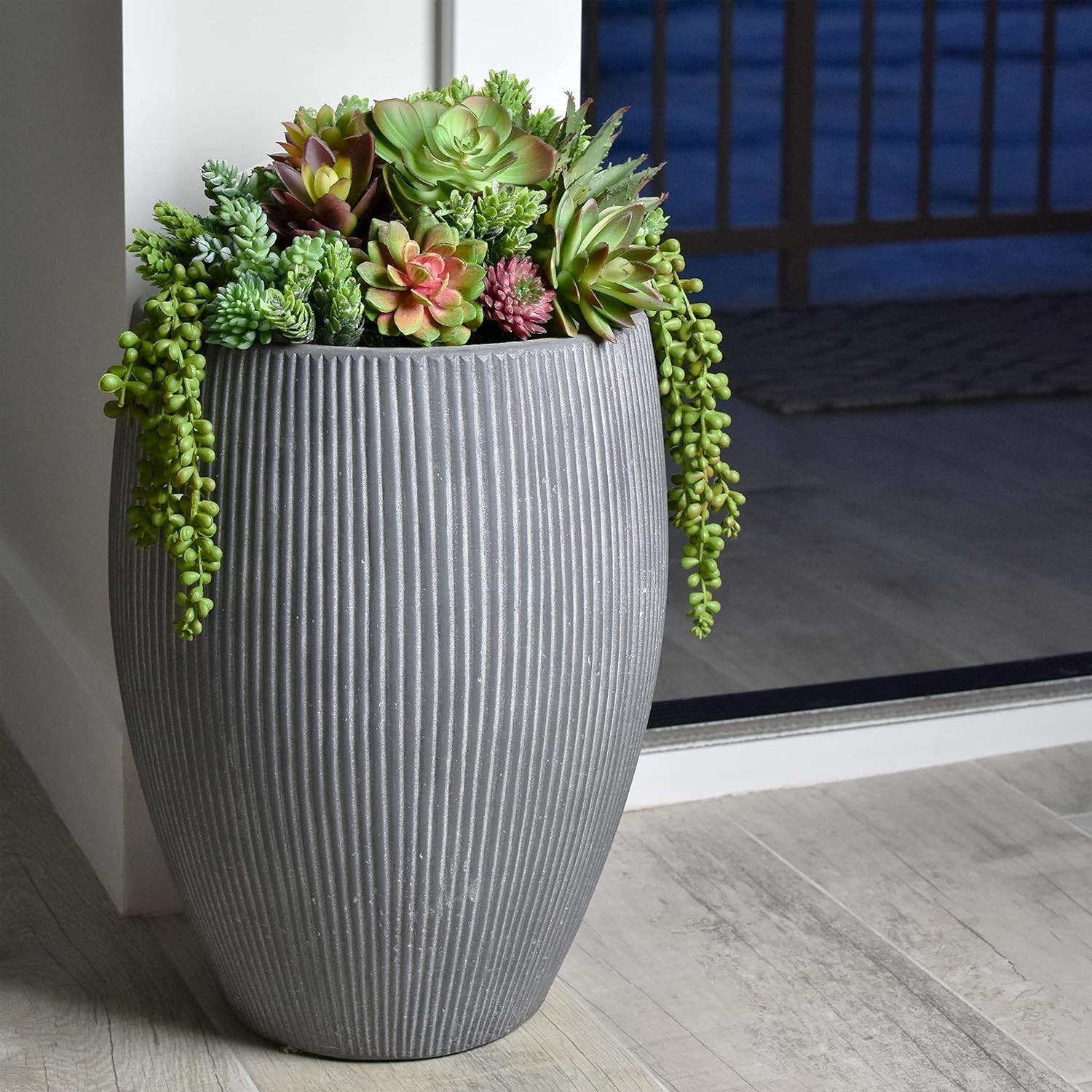 Succulents Plants Artificial 14 Pcs Realistic Premium Fake Succulents Faux fo…