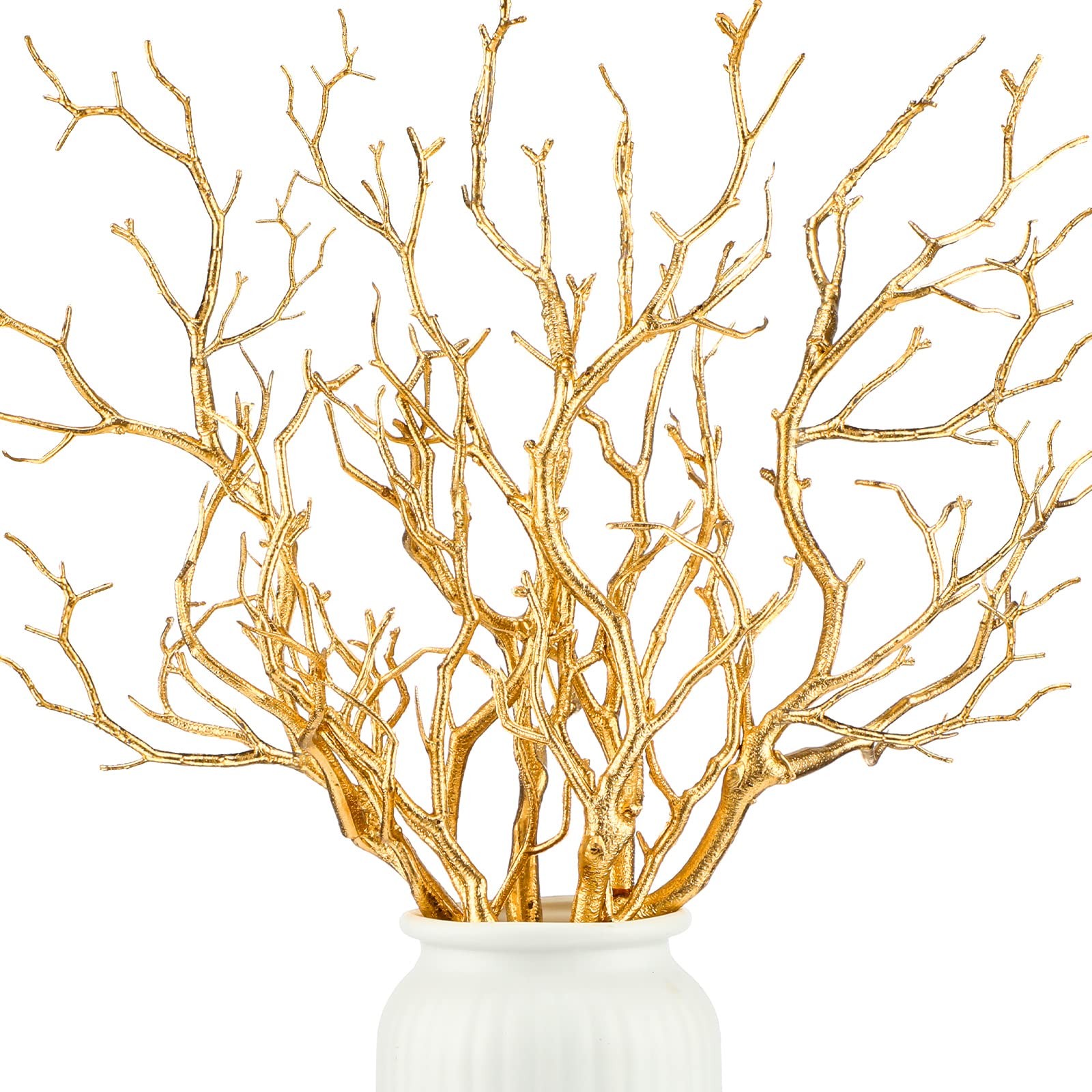 13.8 Inch Small Manzanita Branches Plastic Faux Branches Artificial Antler Sh…