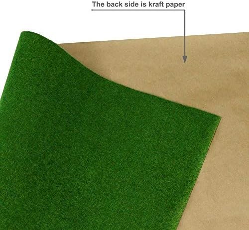 CP137 Artificial Model Grass Mat Trains Green 40X100Cm or 15.7 X 39 for Deco