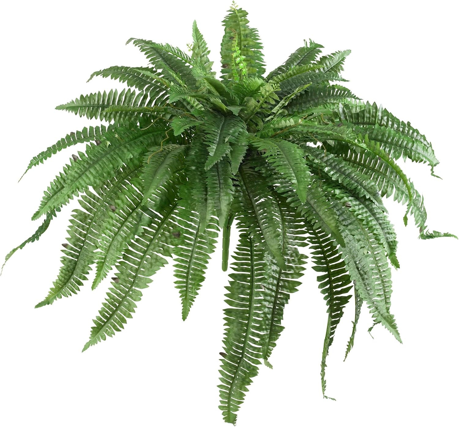 Set of 2 48″ Artificial Boston Ferns & 4Ft Dracaena Plant for Home Décor