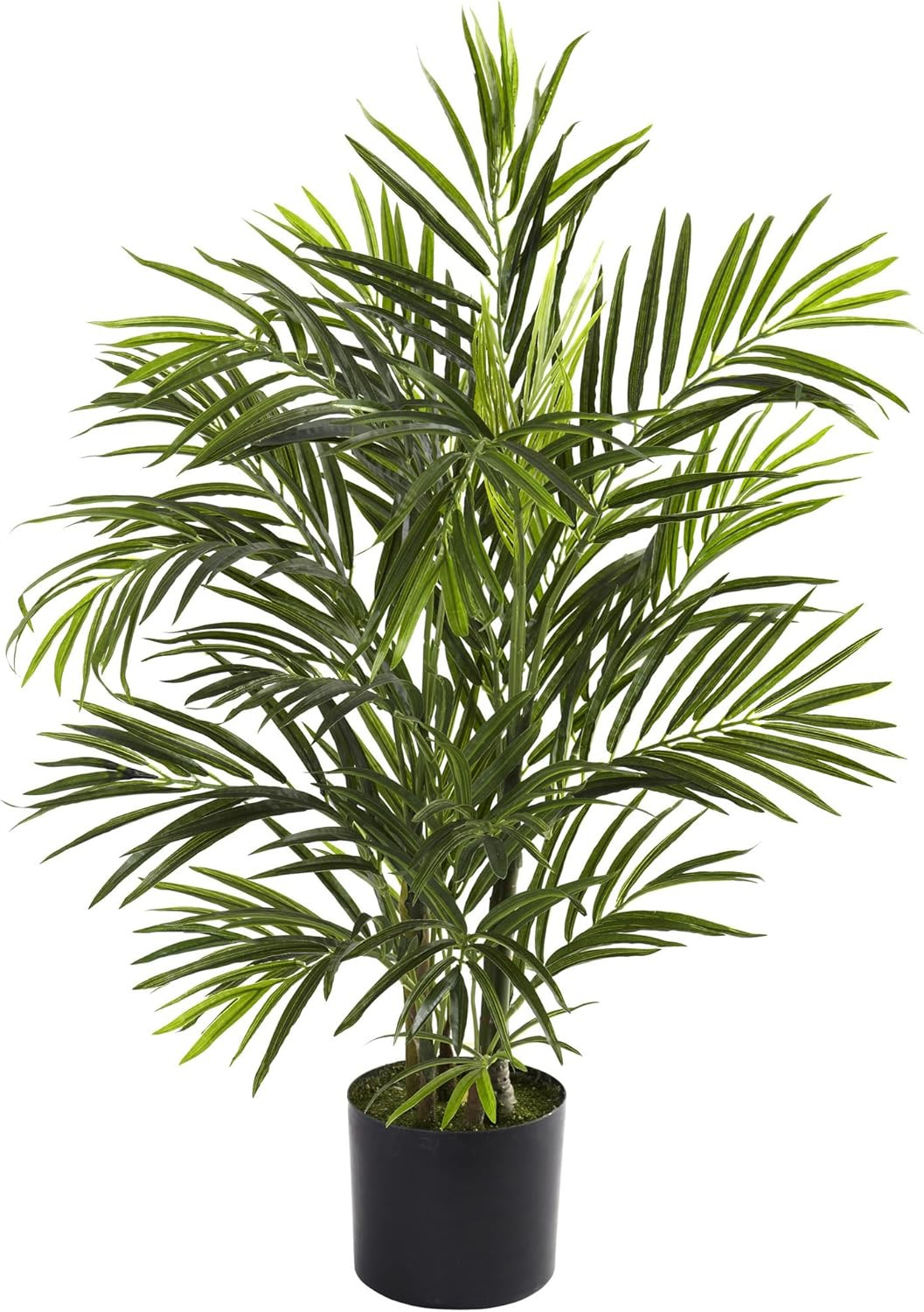 2.5Ft Artificial Areca Palm Tree, UV Resistant (Indoor/Outdoor)