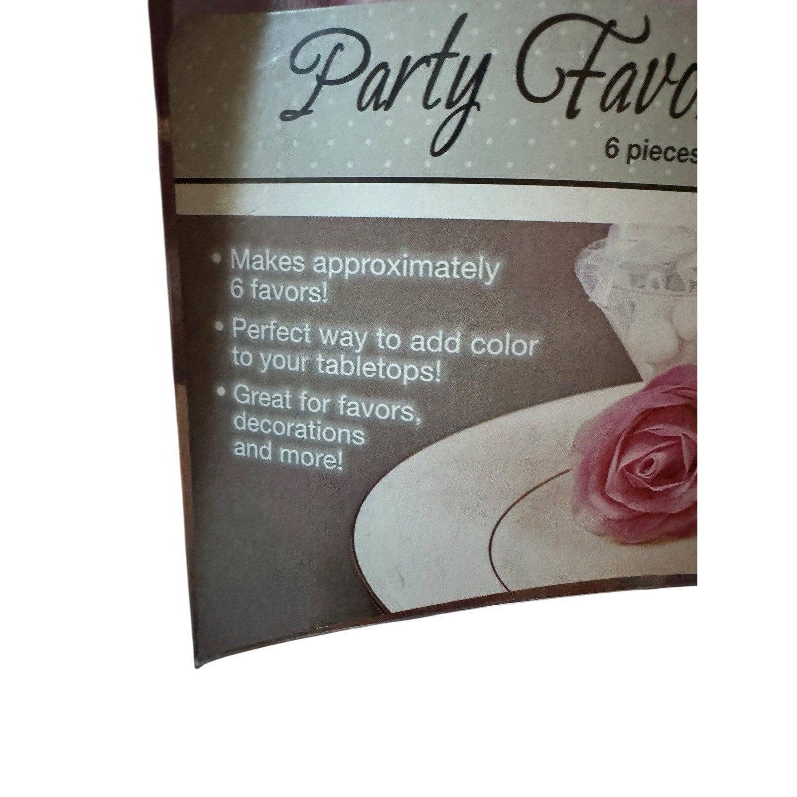 18 Artificial Accent Roses Tabletop Decorations Dinner Party Green Pink Flower