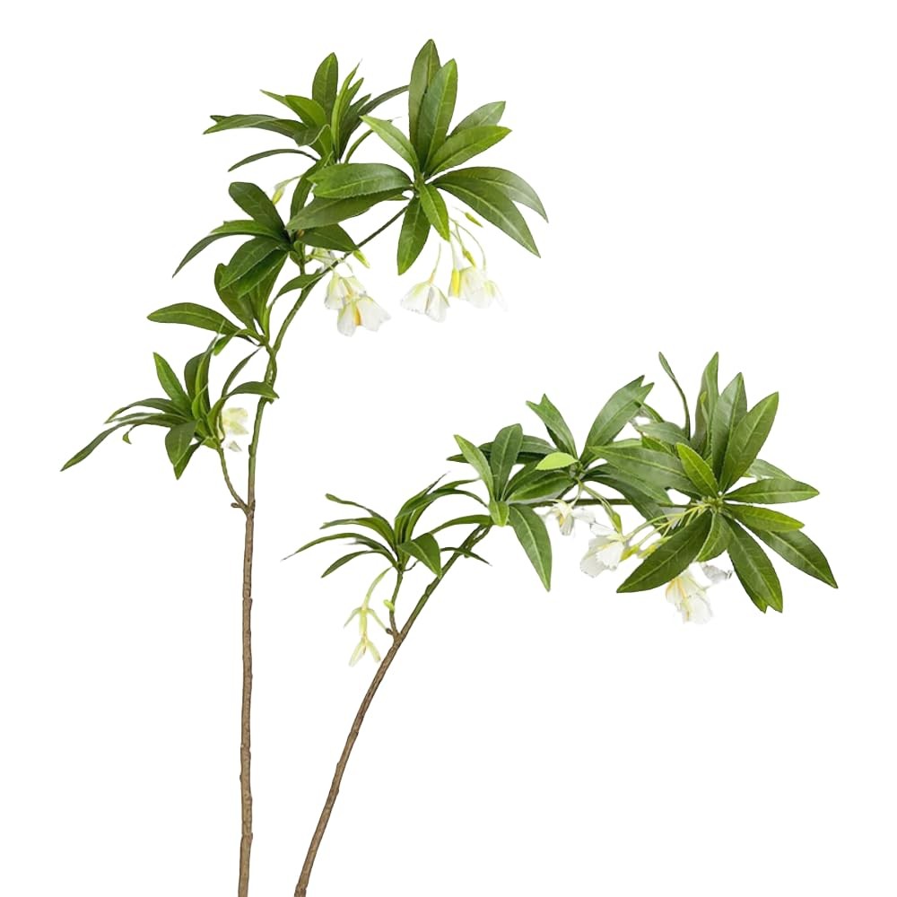 2 Pieces Silk Plants Long Stem Artificial Flowers,36″ Silk Flowers with Stems…