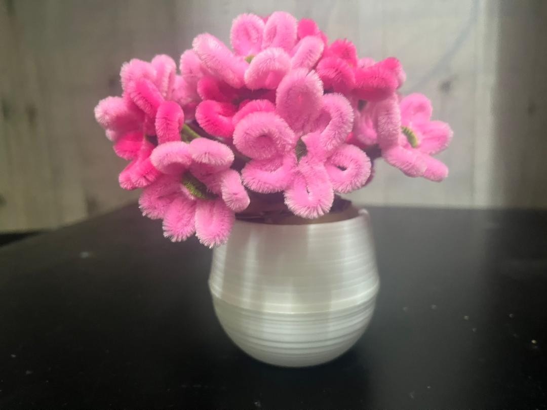 Pipe Cleaner Flowers Bouquet Handmade Twist Stick Bouquet Gift -ready stock