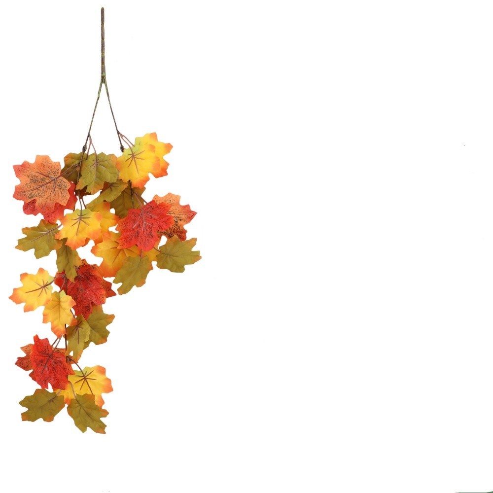 75cm x 61cm Maple Vine Wall Hanging for Indoor Outdoor Seasonal Display