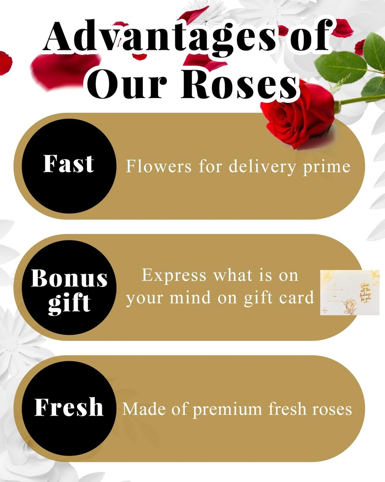 Changshunqi 16 Flowers Forever Preserved Roses in a Heart Box, Forever Flower…