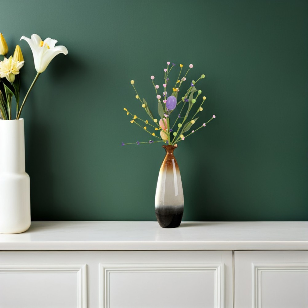 3 PCS Spring Decor Flowers Artificial Easter Bouquet Stems Small Picks