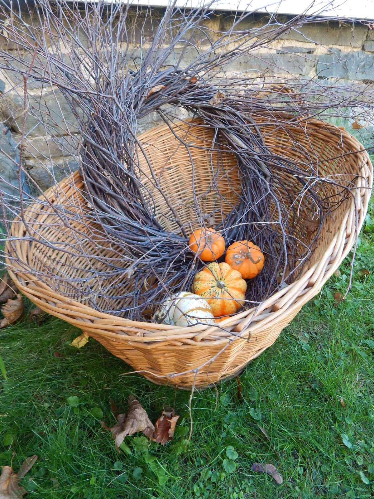 12” Birch Twig Wreath Made To Order Primitive Cottage Core Farmhouse