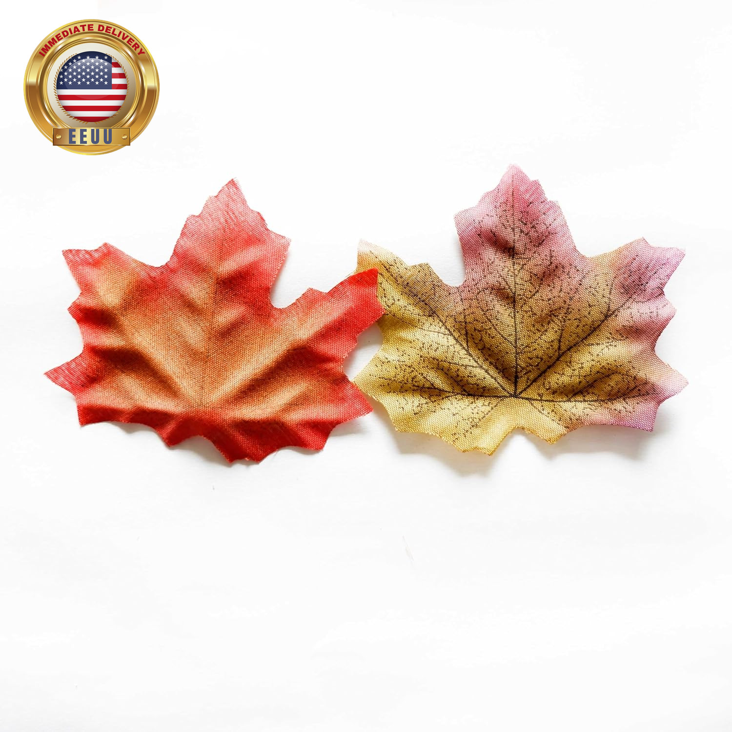 Separated Fake Fall Leaves Artificial Autumn Maple Leaf Room Decor for Home Part