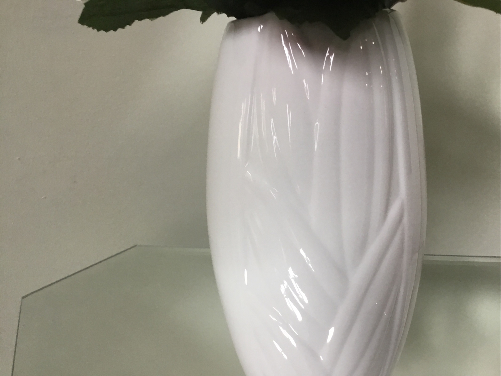 Artificial Floral ARRANGEMENT Flower white Red Pink white Vase 15inches tall