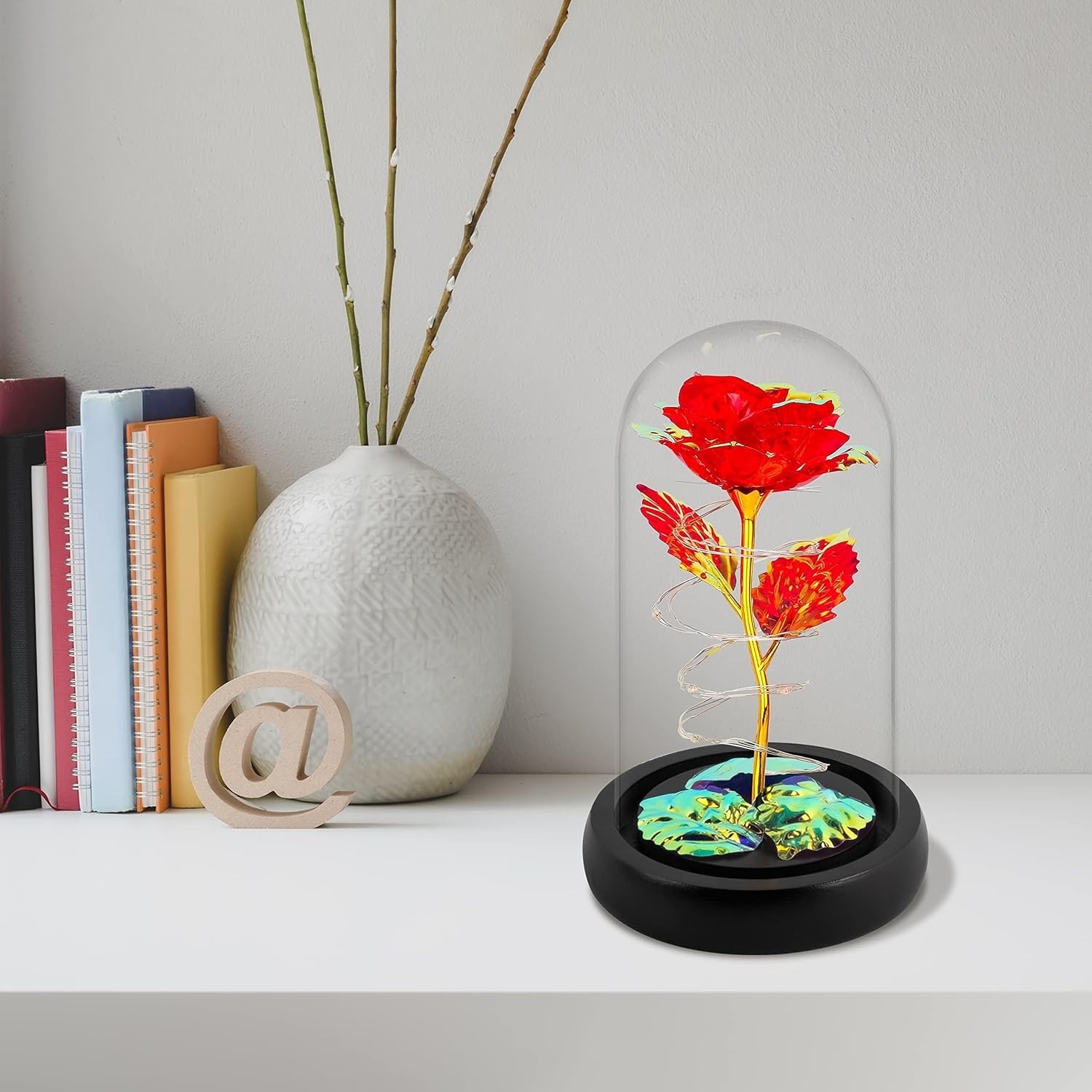Charming Light Up Artificial Rose – Valentine’s and Birthday Gift for Her